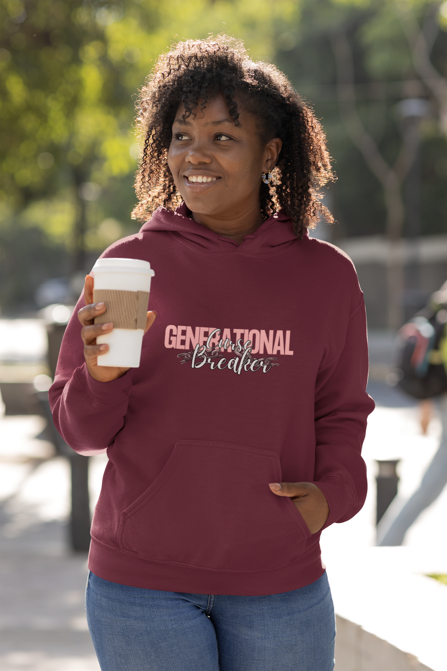 Generational Curse Breaker Hoodie – Empowering Christian Sweatshirt  | Spiritual Healing, Faith-Based Fashion, Bold Statement Apparel