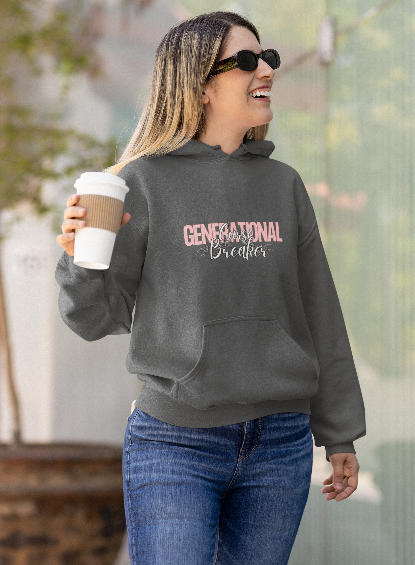 Generational Curse Breaker Hoodie – Empowering Christian Sweatshirt  | Spiritual Healing, Faith-Based Fashion, Bold Statement Apparel