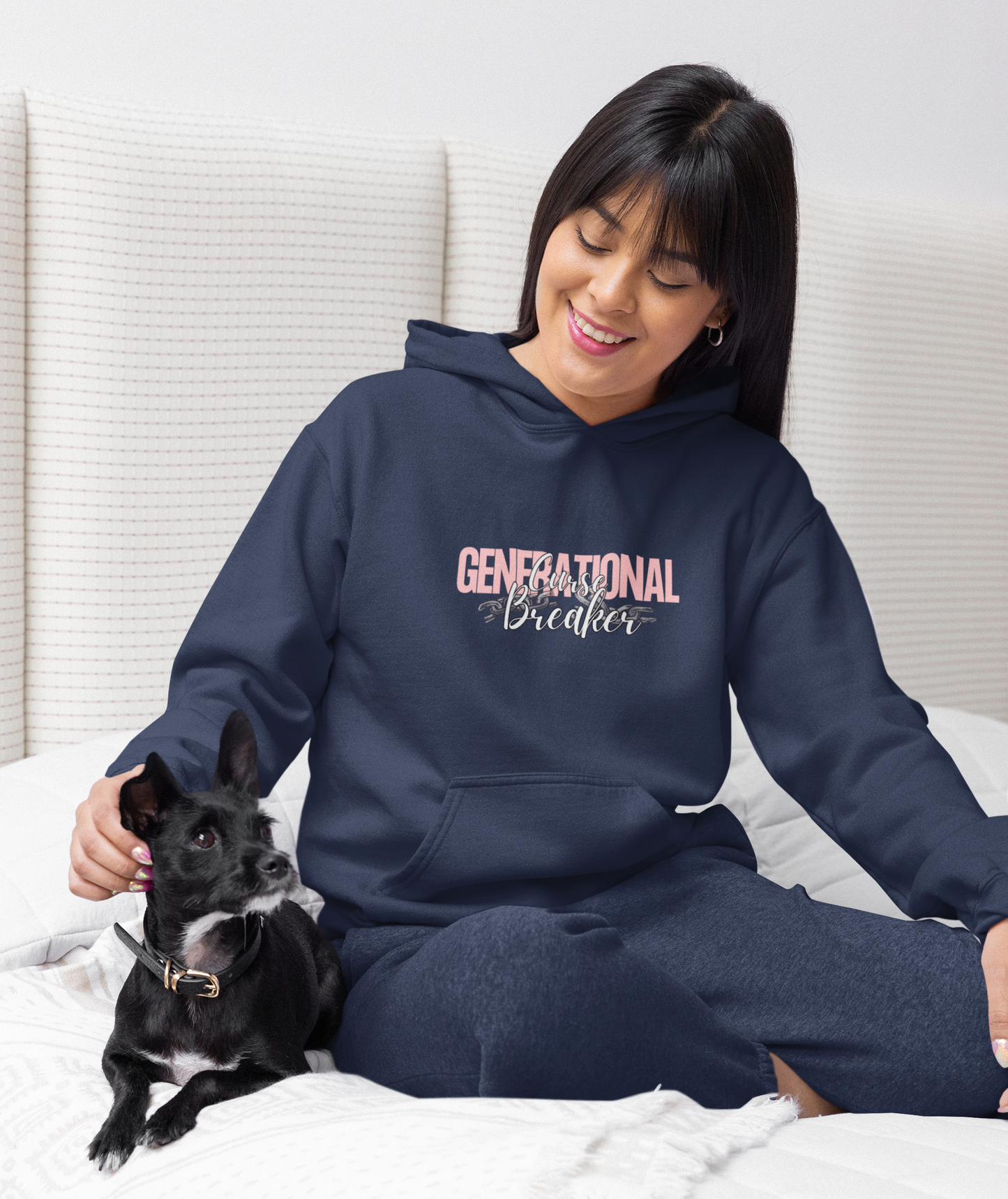 Generational Curse Breaker Hoodie – Empowering Christian Sweatshirt  | Spiritual Healing, Faith-Based Fashion, Bold Statement Apparel