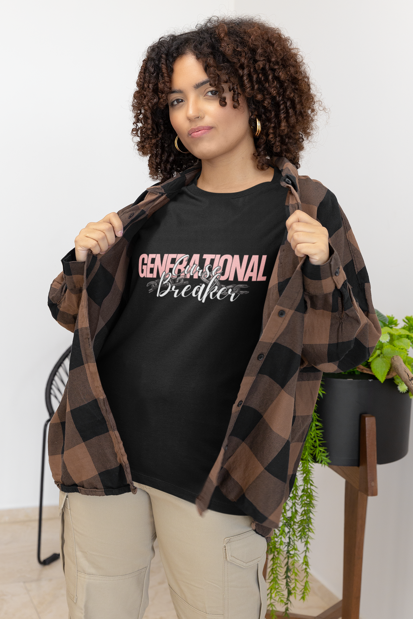 Generational Curse Breaker T-Shirt – Faith-Based Christian Tee | Break the Cycle, Empowerment Shirt, Inspirational Apparel